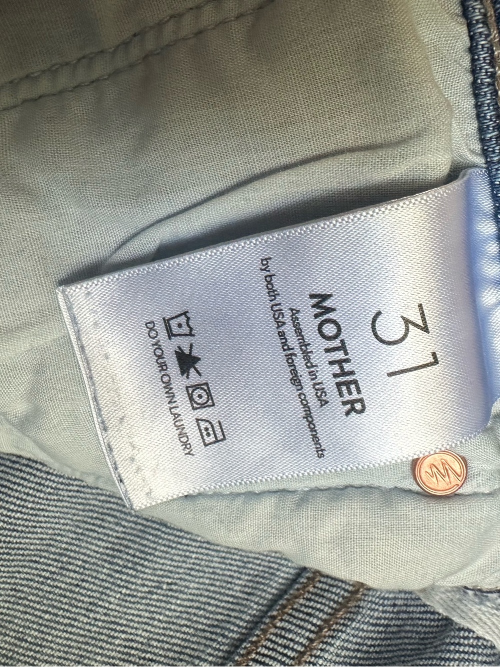 MOTHER Denim The Dodger Ankle High Waisted Wide Leg - Picture 5 of 7